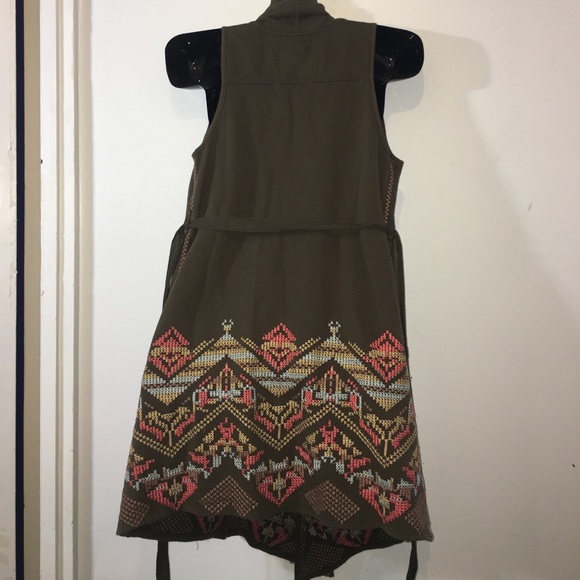 NWT Johnny Was maxi sleeveless cardigan S - Picture 3 of 5